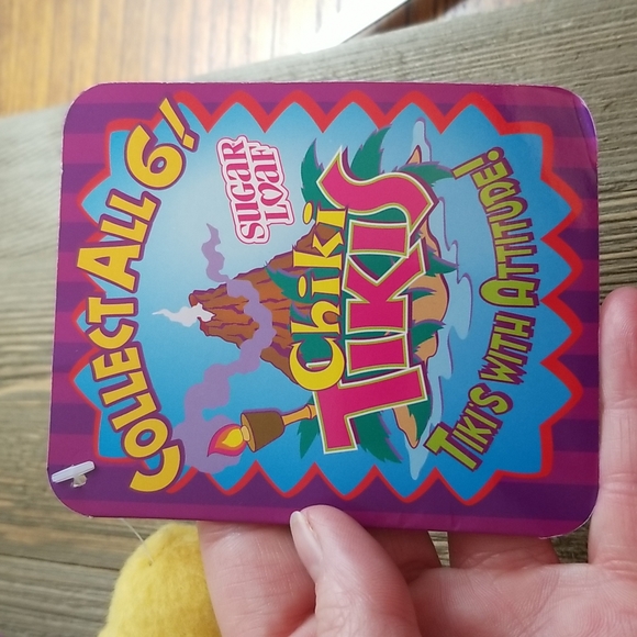 NWT Chiki Tikis "Sugar Loaf" stuffed plushie - Picture 3 of 5